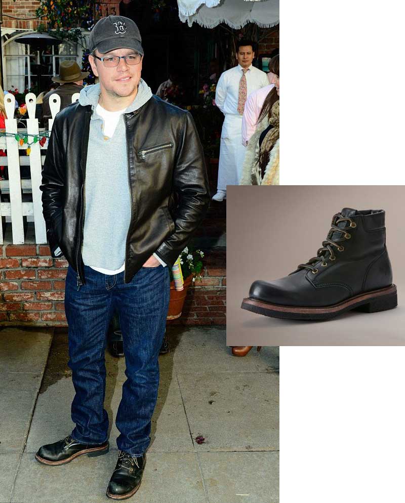 Walking With Matt Damon in Beverly Hills - FashionWindows