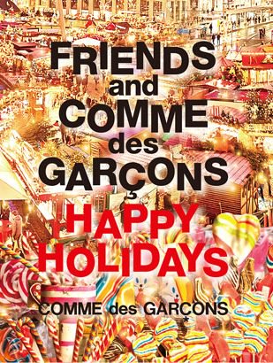 Comme des garcons happy holidays online