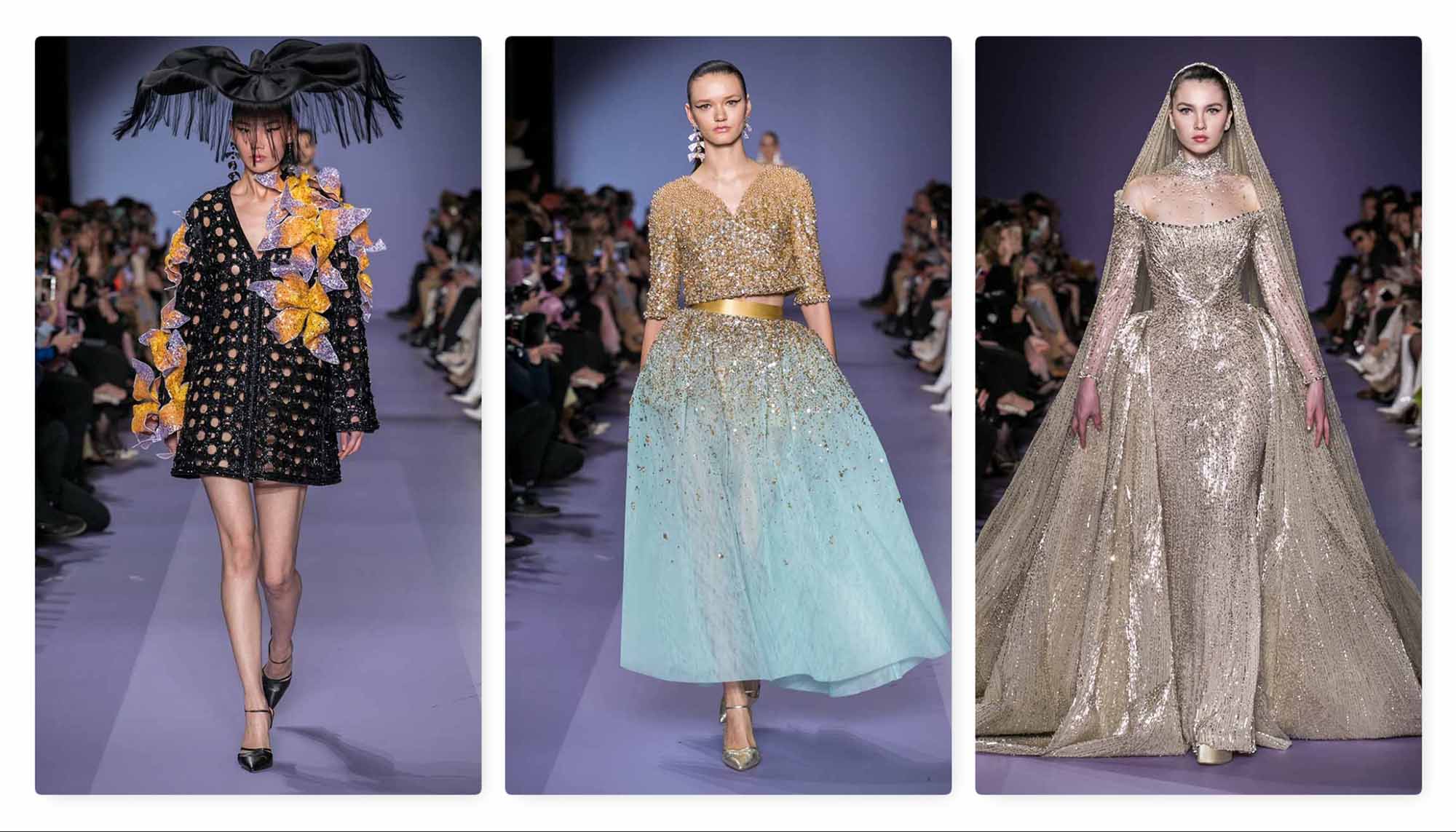 Georges Hobeika Haute Couture Spring 2020: Elegant & Feminine #ParisHauteCouture