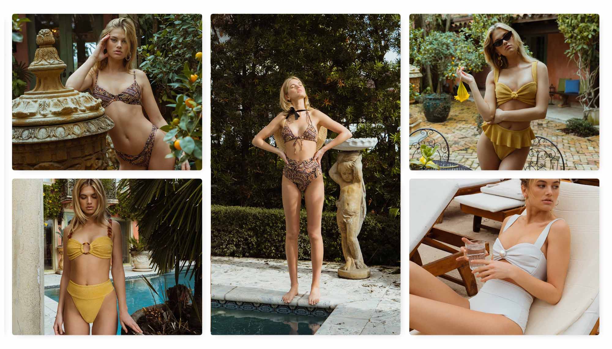 Montce Swim Summer 2020: Retro Meets Sexy and Bright